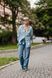 &ldquo;Nebesna&rdquo; Vyshyvanka &mdash; a light blue blouse with floral embroidery